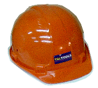 CASCO DE SEGURIDAD NARANJA