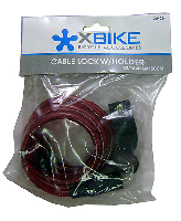 CANDADO CABLE DE BICICLETAS 8MM X 150CM