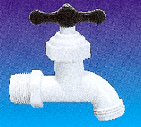 LLAVE DE AGUA ABS PVC 3/4 X 3/4