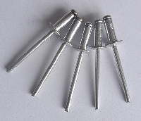 RIVETS ALUMINUM 1/8X 1/4 1000PZ X BOX