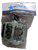 PEDAL DE ALUMINIO GRIS 9/16