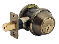 CERRADURA PUERTA DEADBOLT C/PISTON